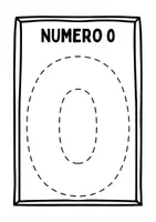anteprima - Materiale per pittura e bricolage - Numeri da tagliare e incollare - Pagina 1