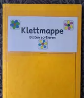 Vorschau - Fördermaterial/Inklusion - Klettmappe: Blüten sortieren - Deckblatt