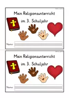 Vorschau - Stundenentwürfe - Religion 3. Klasse Schulstart - Heft zum Schuljahresanfang - Seite 1