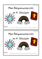 Vorschau - Stundenentwürfe - Religion 4. Klasse Reli-Heftchen zum Schulstart - Seite 1