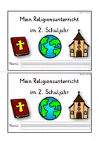 Vorschau - Stundenentwürfe - Religion 2. Klasse Neues Schuljahr - Heft zum Schulstart - Seite 1
