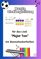 Vorschau - Arbeitsblätter - Major Tom – Klassenmusizieren mit Boomwhackern (fertige Musikstunde Klasse 3–6) - Deckblatt