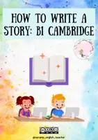 Vista previa - Evaluación - HOW TO WRITE A STORY B1 CAMBRIDGE - página 1