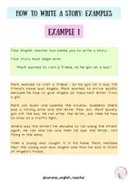 Vista previa - Evaluación - HOW TO WRITE A STORY B1 CAMBRIDGE - página 2