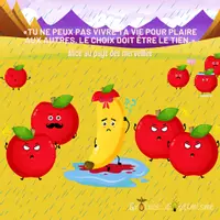 Aperçu - Affichage - Citation - Tu ne peux pas vivre pour plaire aux autres - Page de couverture