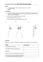 Vorschau - Arbeitsblätter - Ein Chromosomenmodell basteln - Deckblatt