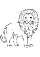 Vorschau - Arbeitsblätter - Ausmalbilder Thema Zootiere - Grundschule - Bastelvorlagen - Seite 2