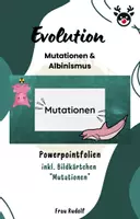 Vorschau - Stundenentwürfe - PPT & Stundenentwurf Mutationen & Albinismus inkl. Bildkarten "Mutationen" - Deckblatt