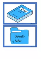 Vorschau - Bildkarten - Bildkarten Unterrichtsmaterial (Schulstart) - Seite 2