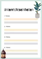 Vorschau - Arbeitsblätter - Fahrpläne & Struktur für deine Unterrichtsplanung Stundeplanung - Seite 3