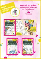 Vorschau - Arbeitsblätter - Der Juli Steckbrief (Arbeitsblatt & Ausmalen) *Sachkunde* - Seite 2