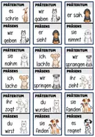 Vorschau - Spiele - Hunde Lesespiel Präsens Präteritum Deutsch 3. Klasse - Seite 2