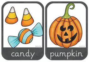 Vorschau - Merkblätter - Flashcards: Halloween - Seite 2