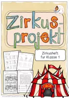 Vorschau - Stundenentwürfe - Zirkusprojekt - Begleitheft für Klasse 1 - Deckblatt