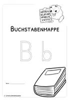 Vorschau - Arbeitsblätter - Buchstabe B - Arbeitsblätter zur Buchstabenerarbeitung - in deutscher Fibelschrift - Seite 2