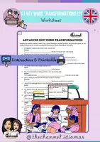 Aperçu - Feuilles d'exercices - C1 Key Word Transformations (2) – 30 Sentences - Page de couverture
