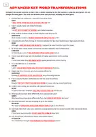 Aperçu - Feuilles d'exercices - C1 Key Word Transformations (4) – 30 Sentences - Page 3