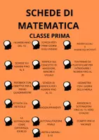 anteprima - Esercizi - schede di matematica classe prima - Pagina di copertina