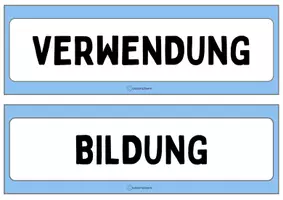 Vorschau - Poster - Tempus - Alle Zeitformen als Karten für die Tafel/ Whiteboard/ Klassenzimmer/ Poster - Seite 3