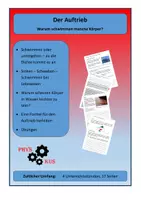 Vorschau - Arbeitsblätter - Der Auftrieb oder Warum schwimmen manche Körper? - Deckblatt