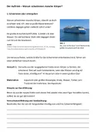 Vorschau - Arbeitsblätter - Der Auftrieb oder Warum schwimmen manche Körper? - Seite 2