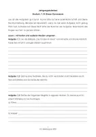 Vorschau - Test - Jahrgangsstufentest: Deutsch 7./8. Klasse (Gymnasium) inkl. Lösungen & Feedbackbogen - Seite 2