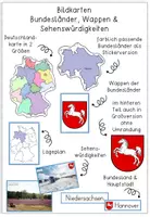Vorschau - Präsentationen/Tafelbilder - Deutschland und Bundesländer - Bildkarten mit Sehenswürdigkeiten - Seite 1
