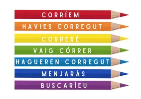 Vista previa - Juegos / Gamificación - 4 ACTIVITATS DE VERBS - Català - página 1