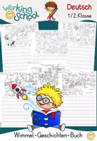 Vorschau - Arbeitsblätter - Geschichten | Wimmelbilder | Klasse 1-2 - Deckblatt