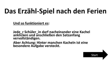 Vorschau - Spiele - Zurück aus den Ferien - Interaktives Erzählspiel - Seite 2
