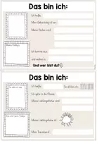 Vorschau - Arbeitsblätter - Referendariat/ Klassenleitung: Gegenseitiger Vorstellungssteckbrief (Kl.1-4) - Seite 2