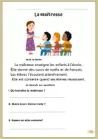 Aperçu - Feuilles d'exercices - Mon livret de lecture des textes - Page 3