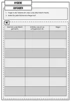 Vorschau - Arbeitsblätter - Hygiene in der Schulküche - Seite 1