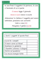 anteprima - Schede informative - La frase in italiano. Spiegazione ed esempi - Pagina 3