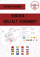 Vorschau - Unterrichtsreihen - Unterrichtseinheit "Europa - Vielfalt verbindet": Dossier mit Lernzielen und Lösungen - Deckblatt