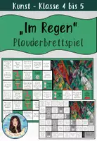 Vorschau - Spiele - "Im Regen" von Franz Marc - Plauderbrettspiel - Deckblatt