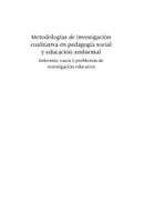 Vista previa - Para docentes: organización, planificación y formación - Metodologías de investigación cualitativa en pedagogía social y educación ambiental - página 2