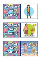 anteprima - Materiale interattivo - Gioco Abbigliamento Present Continuous - Clothes Game - Pagina 2