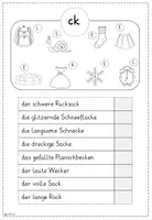 Vorschau - Arbeitsblätter - Buchstabeneinführung ck | Lesespur - Seite 2