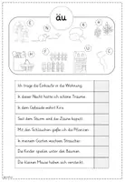 Vorschau - Arbeitsblätter - Buchstabeneinführung äu | Lesespur - Seite 3