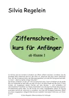 Vorschau - Arbeitsblätter - Ziffernschreibkurs für Anfänger - Deckblatt