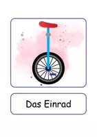 Vorschau - Arbeitsblätter - XXL Lesekarten/Bildkarten Fahrzeuge - DaZ/DaF, Deutsch (Grundschule) - Seite 1