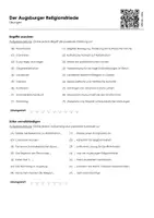 Vorschau - Arbeitsblätter - Der Augsburger Religionsfriede - Lückentext und Übungen - Seite 3
