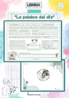 Vista previa - Hojas de trabajo - ¡Palabra del dia! Cada día una nueva - página 1