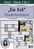Vorschau - Spiele - "Die Kuh" von Wassily Kandinsky - Plauderbrettspiel - Deckblatt