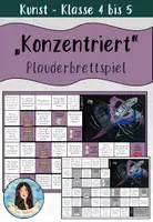 Vorschau - Spiele - "Konzentriert" von Wassily Kandinsky - Plauderbrettspiel - Deckblatt