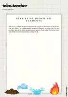 Vorschau - Text - Fantasiereise - Eine Reise durch die Elemente - Seite 1
