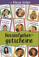 Vorschau - Bildkarten - Hausaufgabengutscheine - Frida Kahlo - Deckblatt