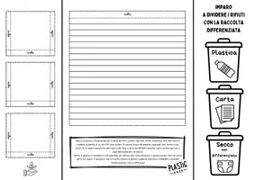 anteprima - Altro tipo di materiale - Lapbook raccolta differenziata - Pagina 1