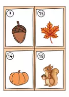 Vorschau - Arbeitsblätter - Rechenspaziergang Klasse 1 ZR 20 - Herbst - Seite 2